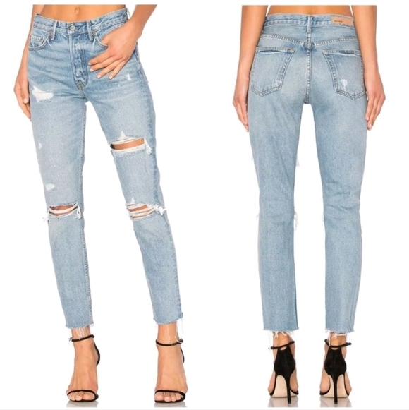 GRLFRND Karolina High Waist Jean Palladium - Picture 2 of 9